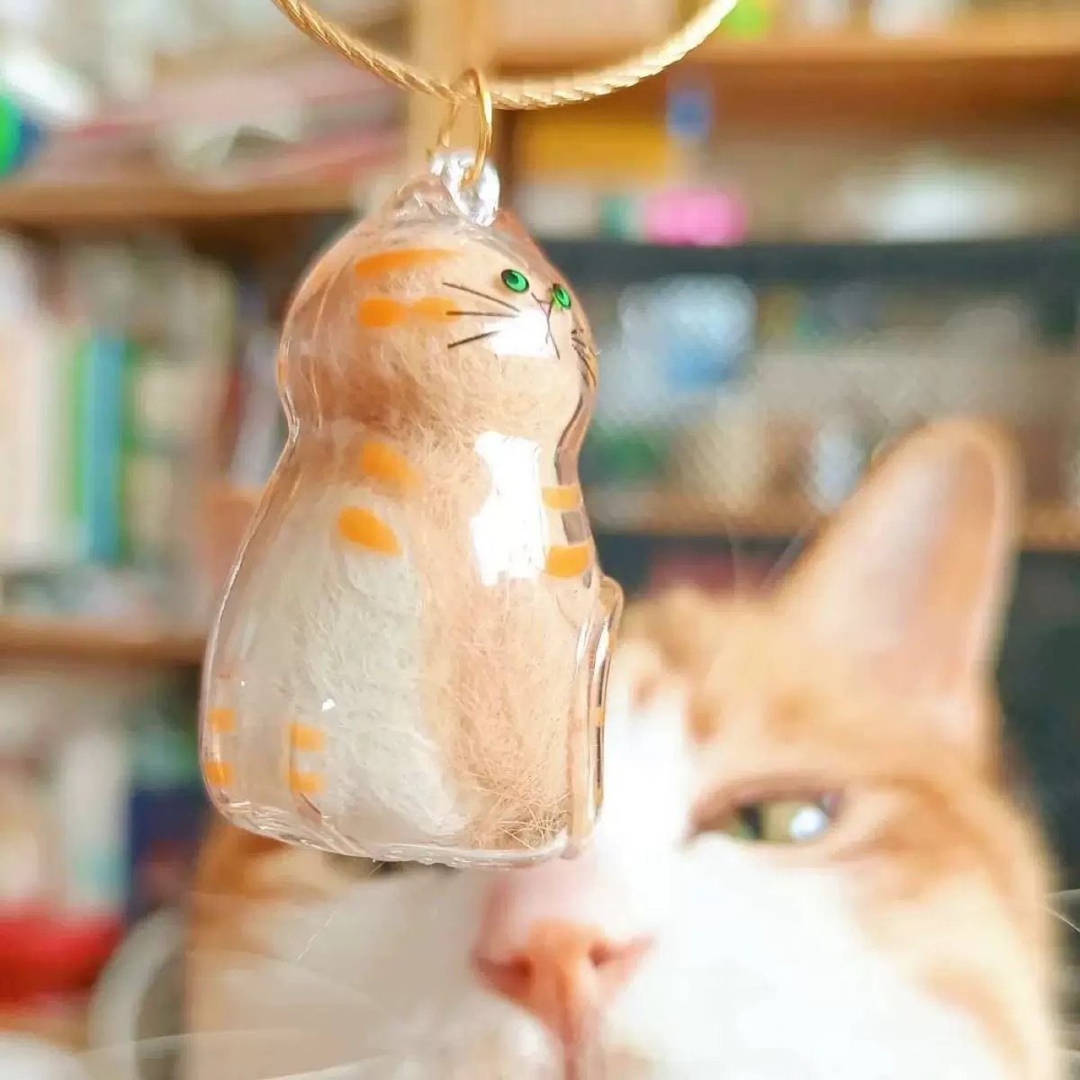 Fur-ever Loved Cat Hair Memorial Pendant