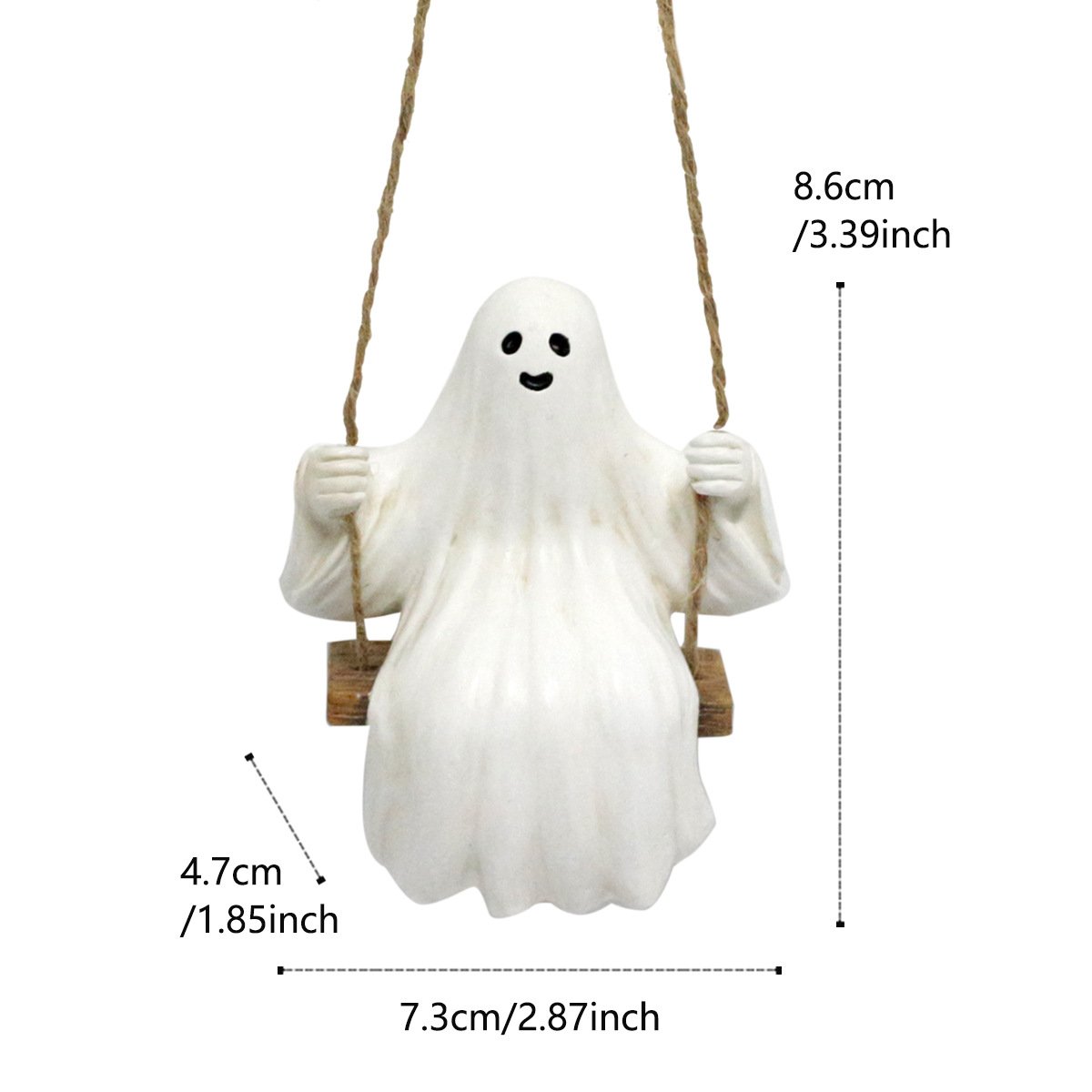 🔥Hot Sale 49% OFF🔥-Halloween Cute Swing Ghost