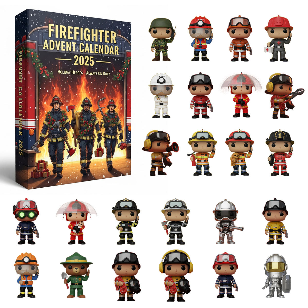 Firefighters Tribute Advent Calendar 🚒🔥