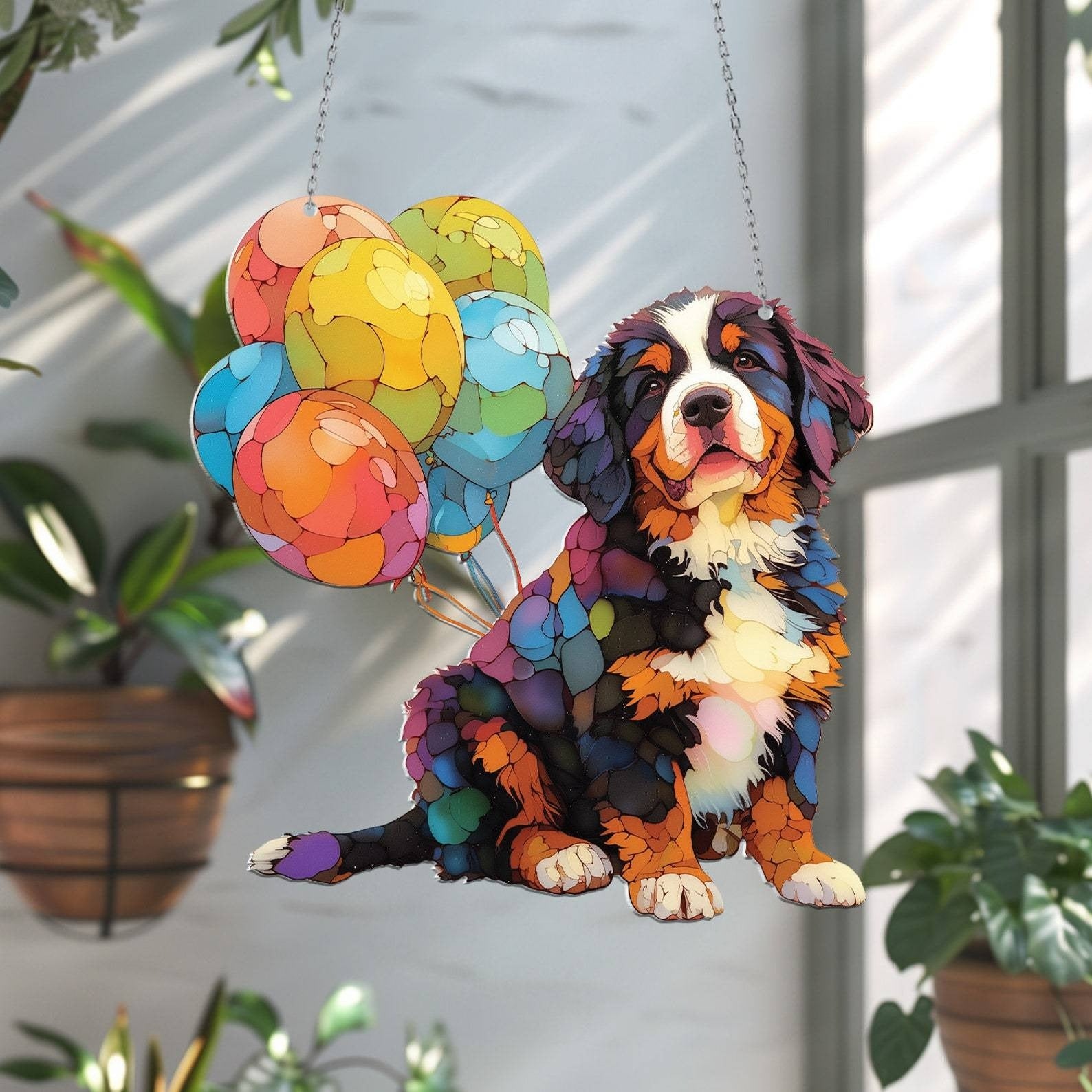 🐶Dog Window Hanging