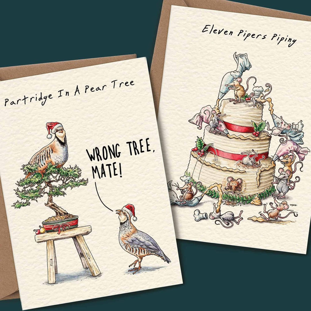 🎄Early Christmas Sale 🔥-Twelve Days Of Christmas Card Set