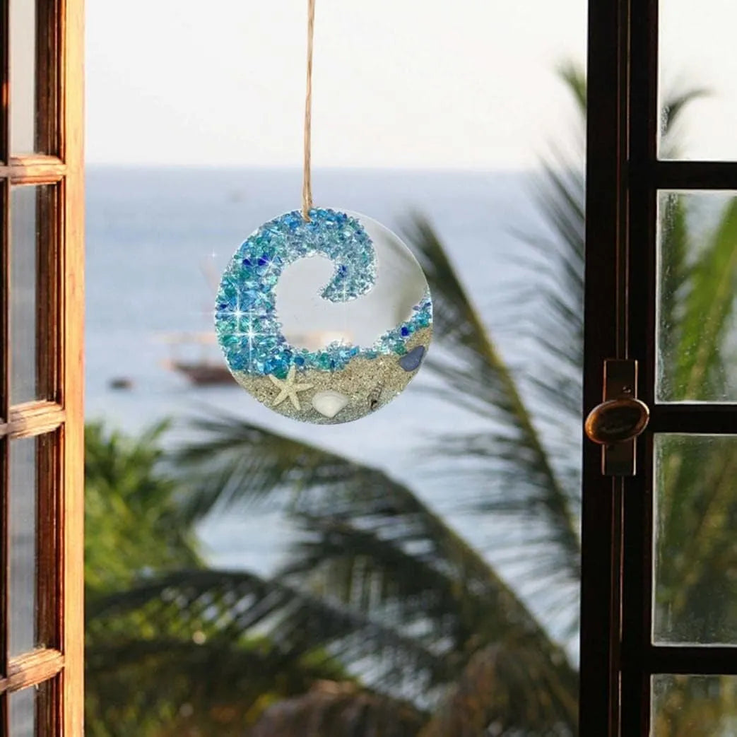 🌅Christmas Beach Ornament