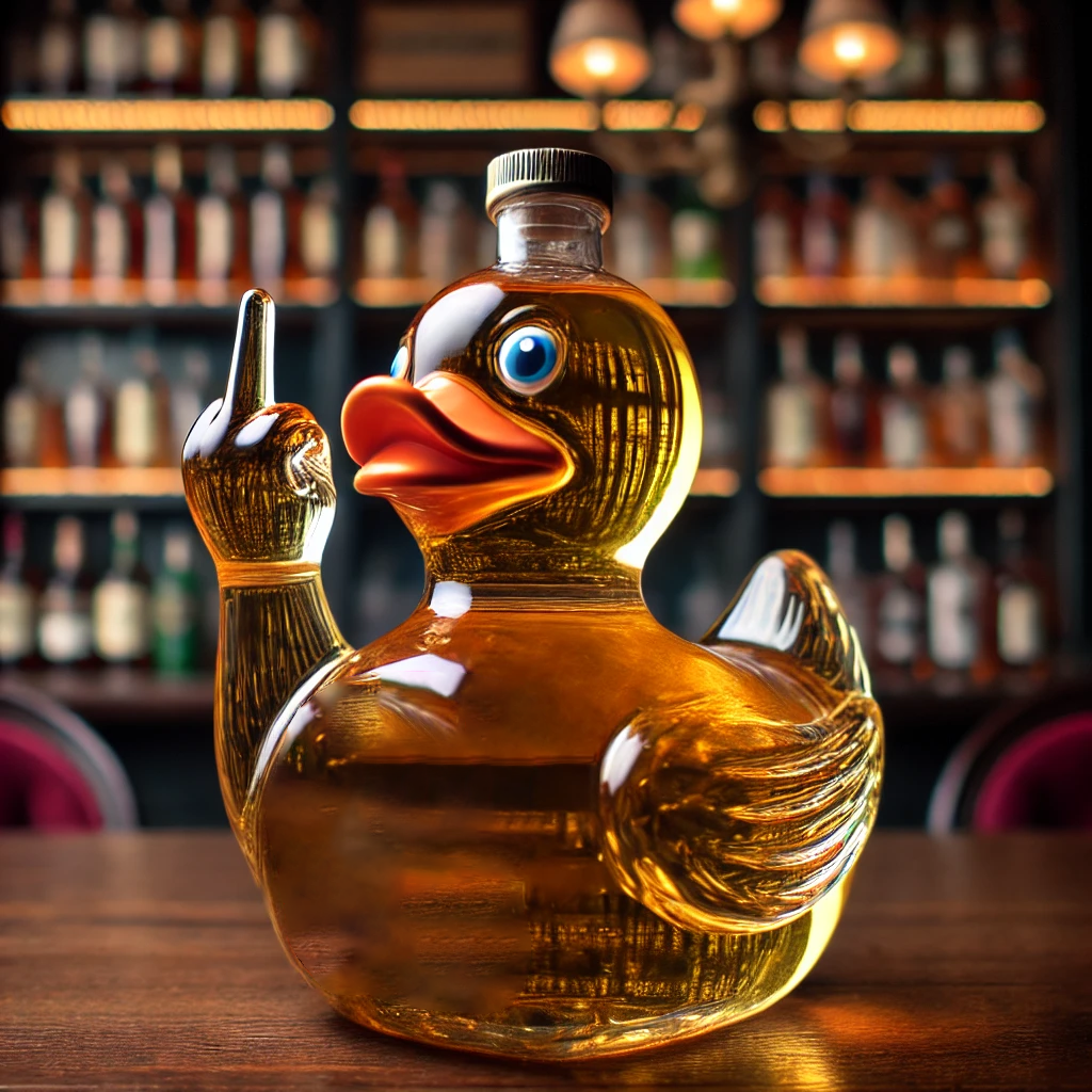 🍺Middle Finger Duck Bottle