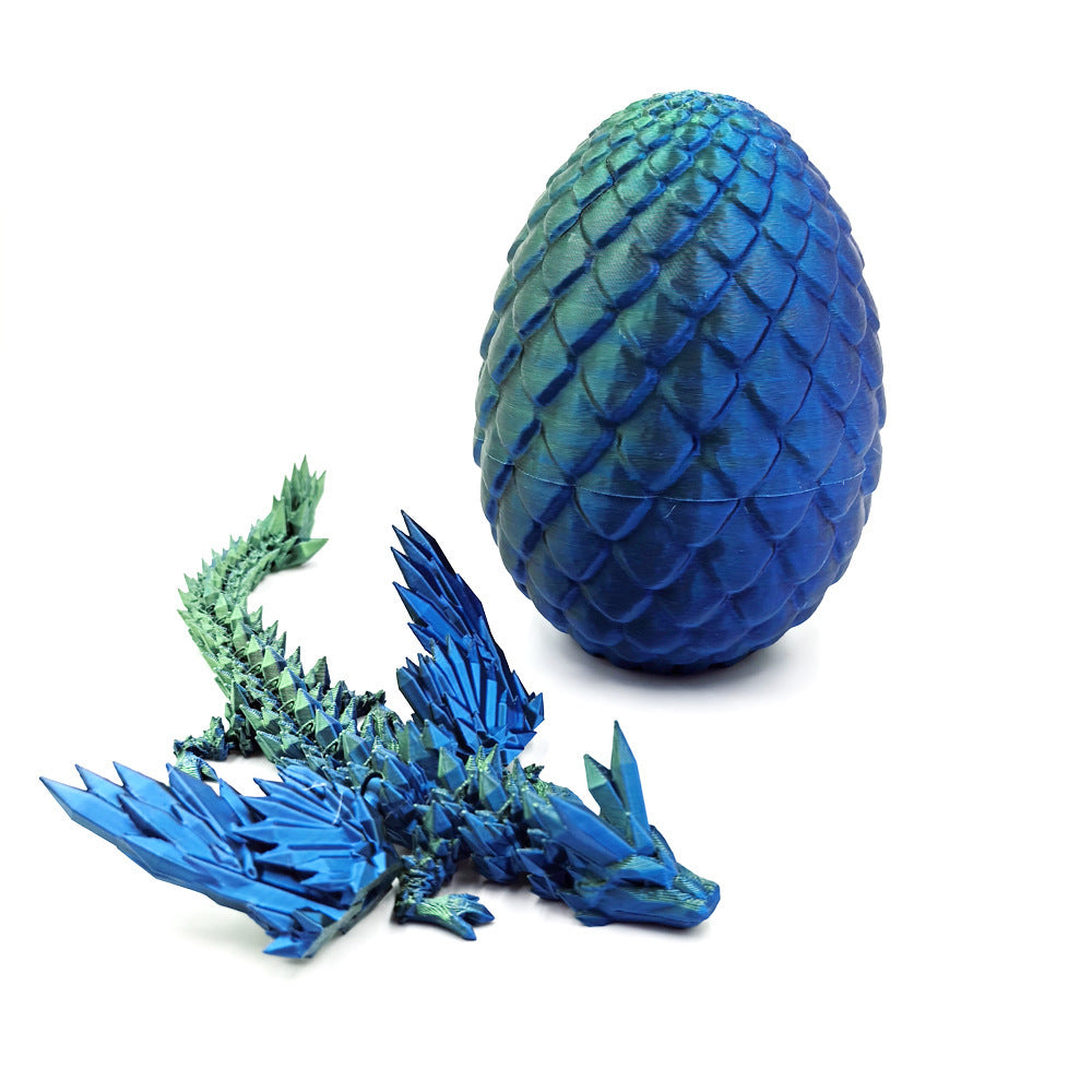 🏆LAST DAY SALE 49% OFF🐉3D-Printed Articulated Crystal Dragon