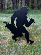 Funny Bulldog Metal Garden Decor