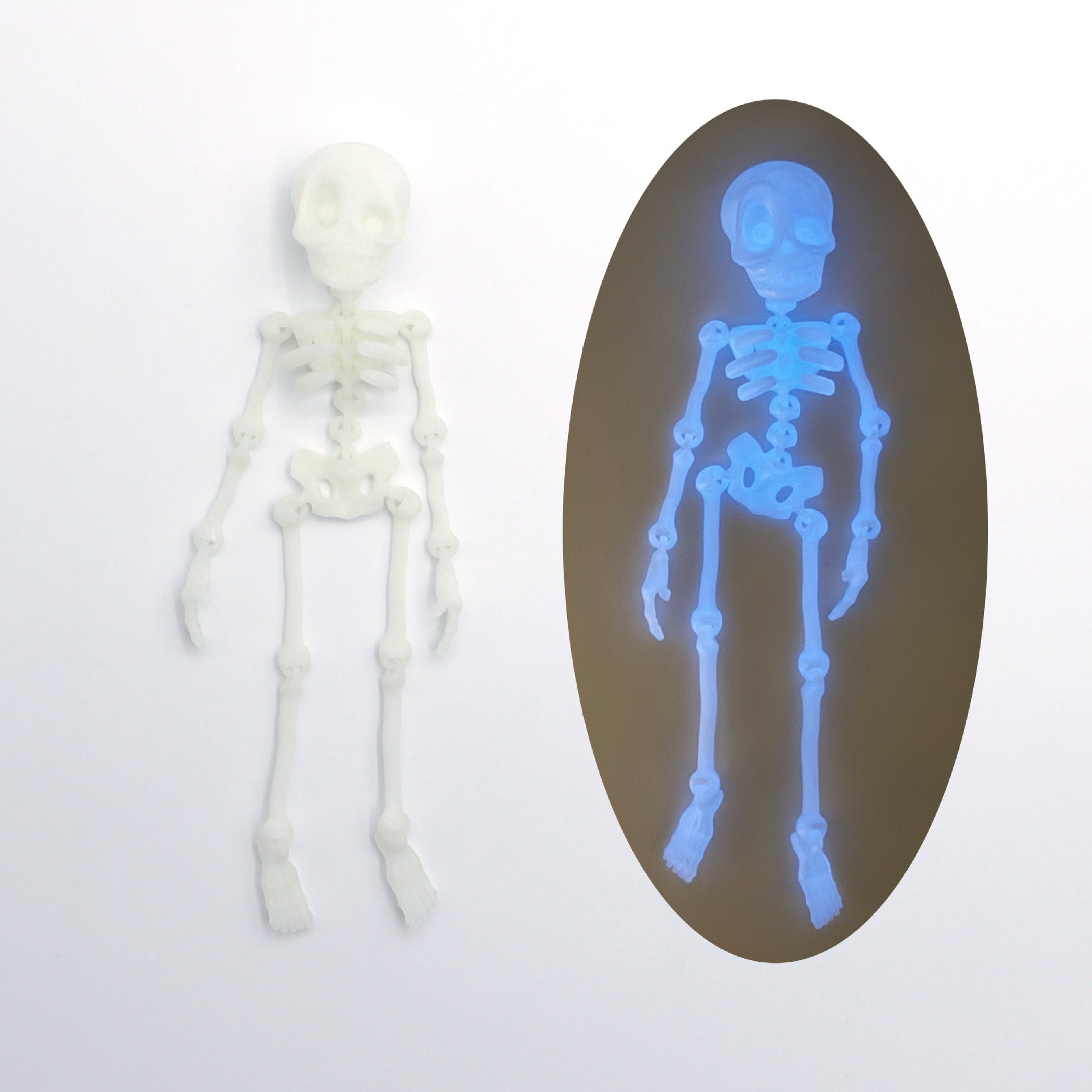 🎃3D Printed Vintage Skeleton Magnetic Figurine 🎃