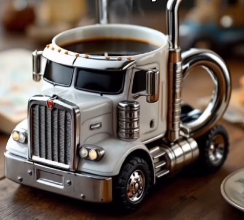 Semi-Truck Coffee Mugs
