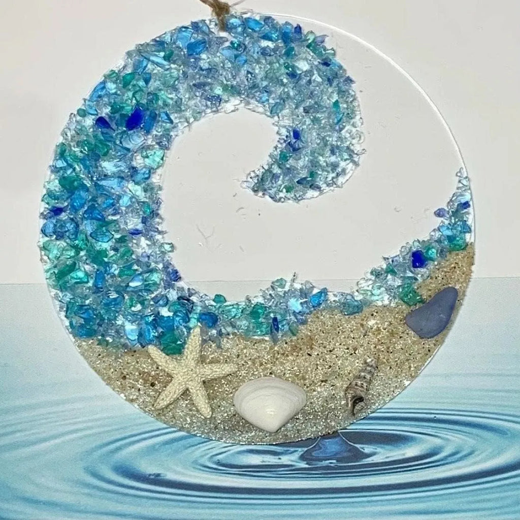 🌅Christmas Beach Ornament