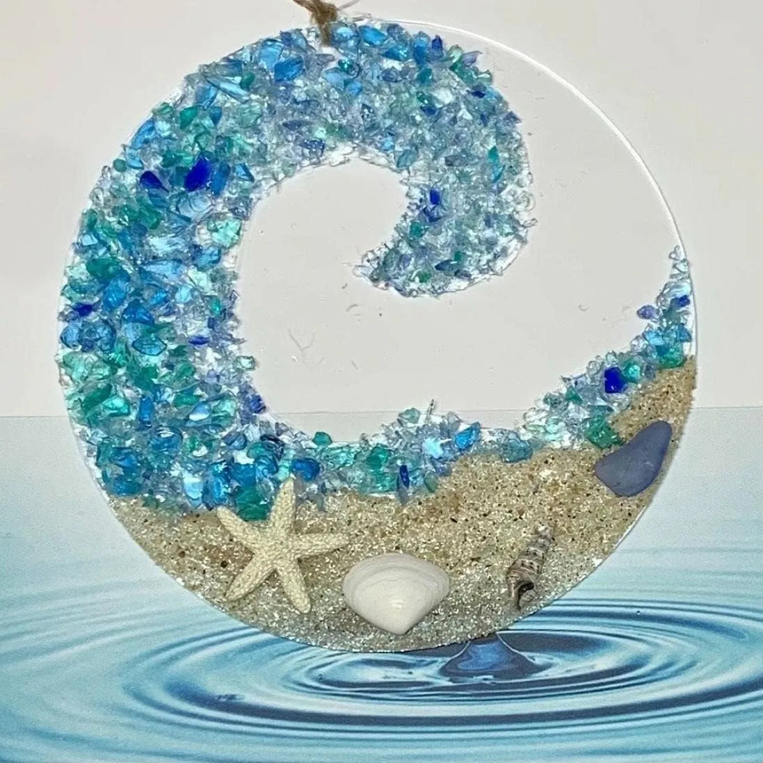 🌅Christmas Beach Ornament