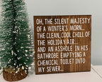 🤣FUNNY WOODEN OFFICE DESK SIGN💦