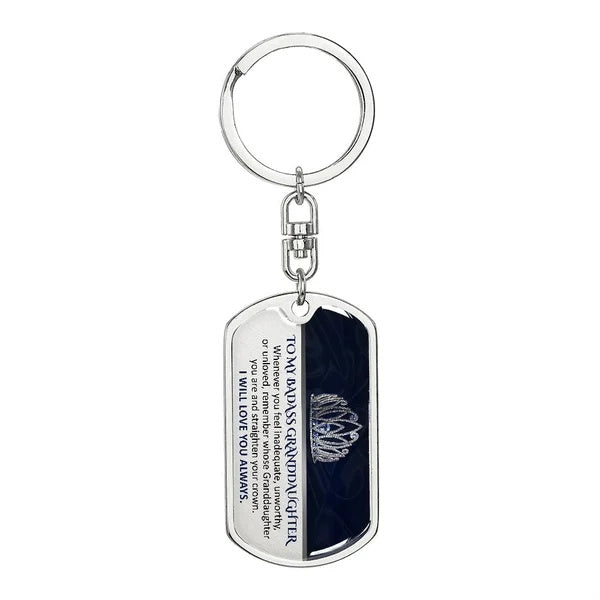 💖Keepsake for Granddaughter Keychain ⚡LIMITED QUANTITIES AVAILABLE