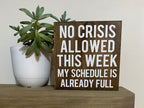 🤣FUNNY WOODEN OFFICE DESK SIGN💦