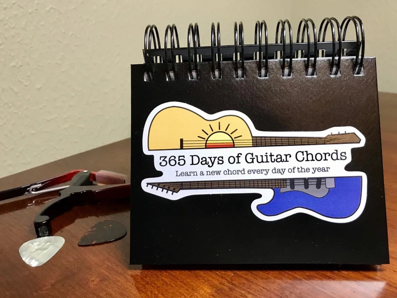 ✨Special Gift-🎸-365 Days Guitar Chords Calendar📅