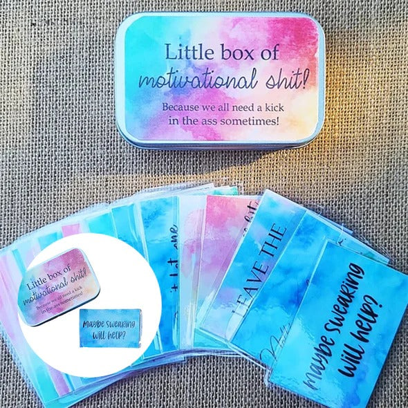🔥HOT SALE-✡️Funny Motivation Cards Gift🎁
