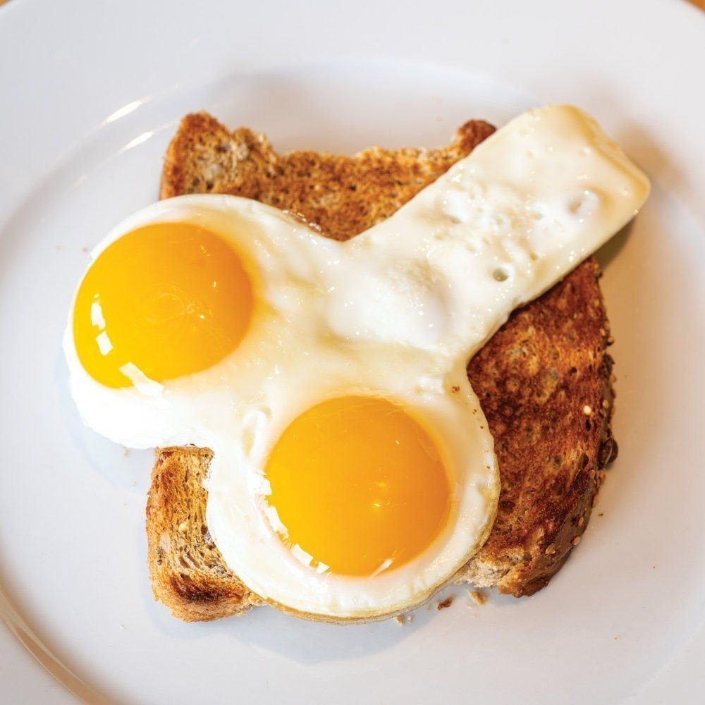 FUNNY MIDDLE FINGER EGG  MOLD