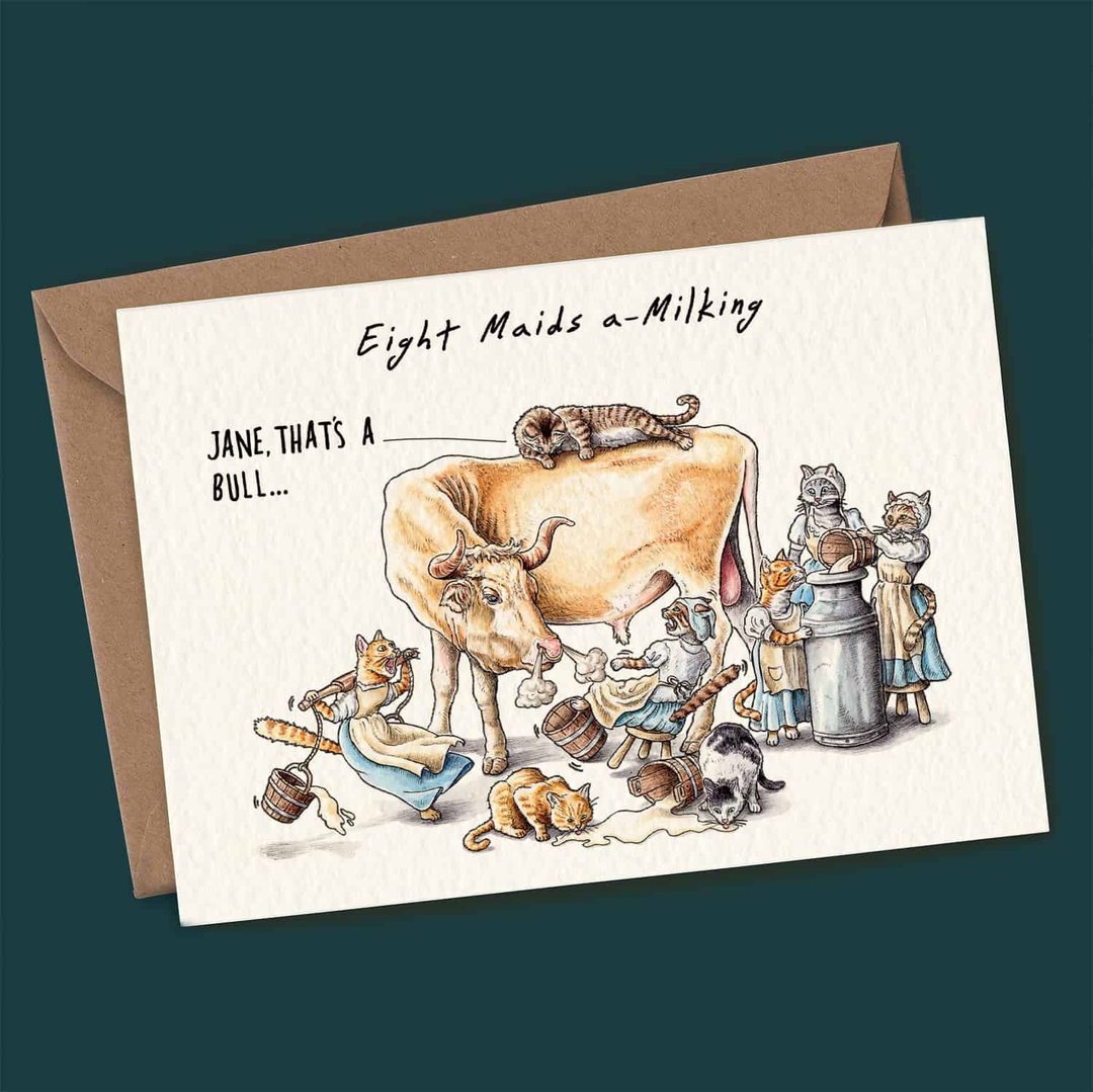 🎄Early Christmas Sale 🔥-Twelve Days Of Christmas Card Set