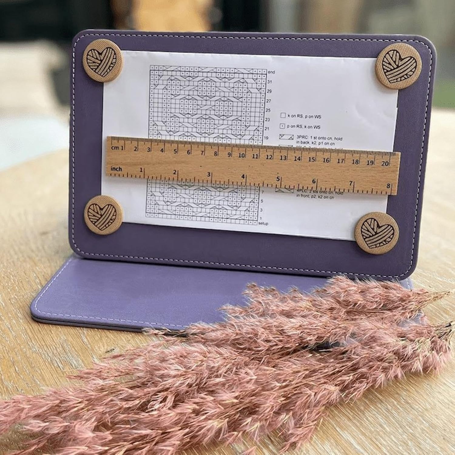 2024 New Folding Knitting Pattern Chart Frame📏