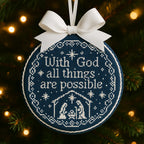 Christmas Sale  50% OFF🎄Jesus Praying Cross-Stitch Ornament🎅