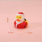 24 Pcs Countdown Christmas Rubber Ducks Advent Calendar