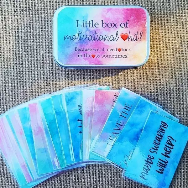 🔥HOT SALE-✡️Funny Motivation Cards Gift🎁