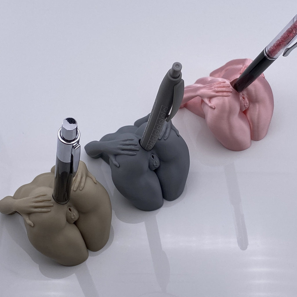 🔞Anal pen holder | Sexy ass penholder😈