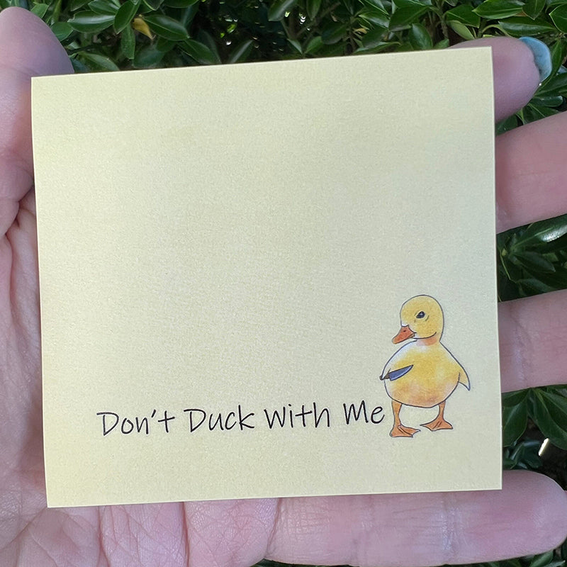 🥰Best Christmas Gift - 🤣Funny Sassy Duck Sticky Notes🎁