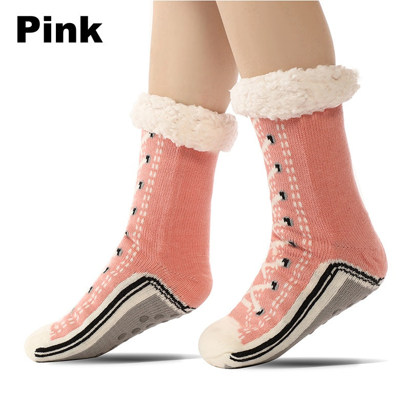 🔥CHRISTMAS HOT SALE🔥Ultra-thick Cashmere Slipper Home Socks