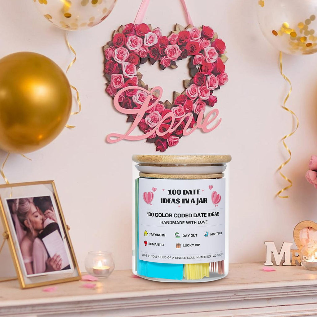 🎁100 Unique Date Ideas in a Jar💕