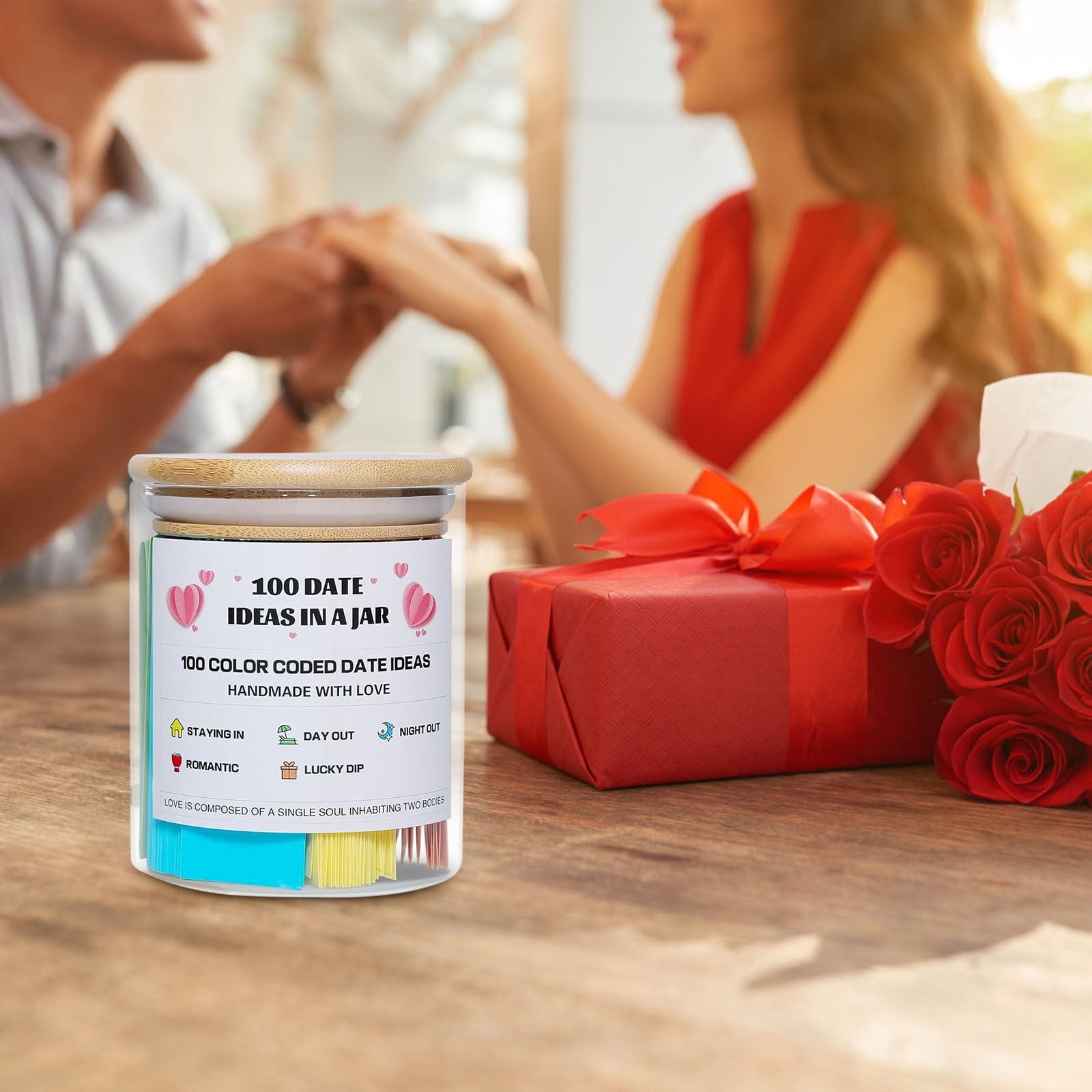 🎁100 Unique Date Ideas in a Jar💕