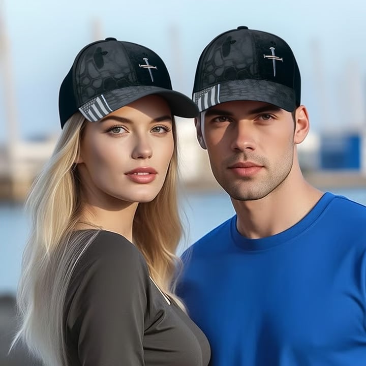 ✝️Adjustable Jesus 3 Nail Cross Hat🎁