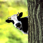 Cute Cows Head Shape Iron Silhouette - Perfect for Outdoor Garden Fence