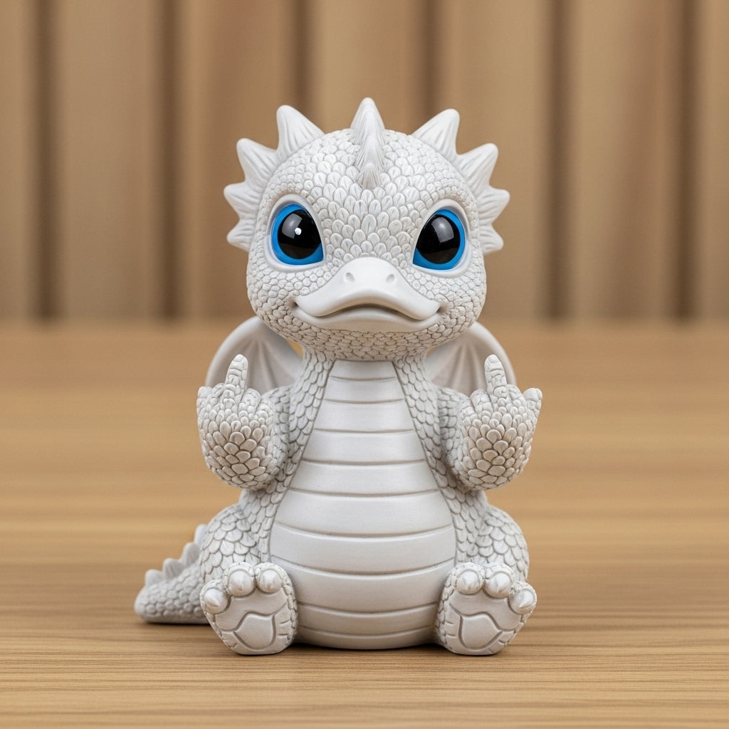 🤣Funny Middle Finger Dragon-Duck Figurine
