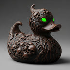 Devil's Skull Duck Ornament