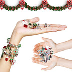 💥78% OFF NOW💥--24 Pcs DIY Christmas Advent Calendar Bracelets Set🎁