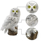 Eagle Figure Garden Solar Post