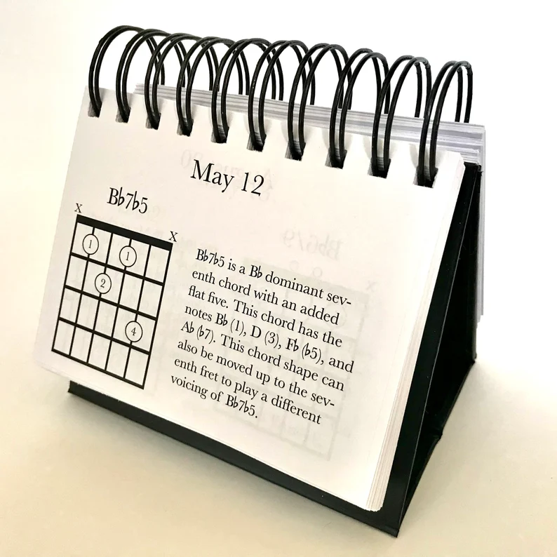 ✨Special Gift-🎸-365 Days Guitar Chords Calendar📅