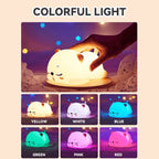 🔥Colorful Cat LED Dimming Night Light😺