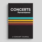 🎼Concert Journal | Track Favorite Concerts