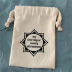 🎅Funny Affirmation Card Gift With Storage Pouch🎁