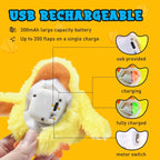 🐱Summer Hot Sale-48% Off 🔥 Cat Toys Rechargeable Flapping Duck🐱