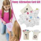💟Funny Affirmation Card Gift With Storage Pouch💞