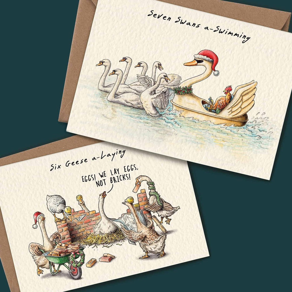 🎄Early Christmas Sale 🔥-Twelve Days Of Christmas Card Set