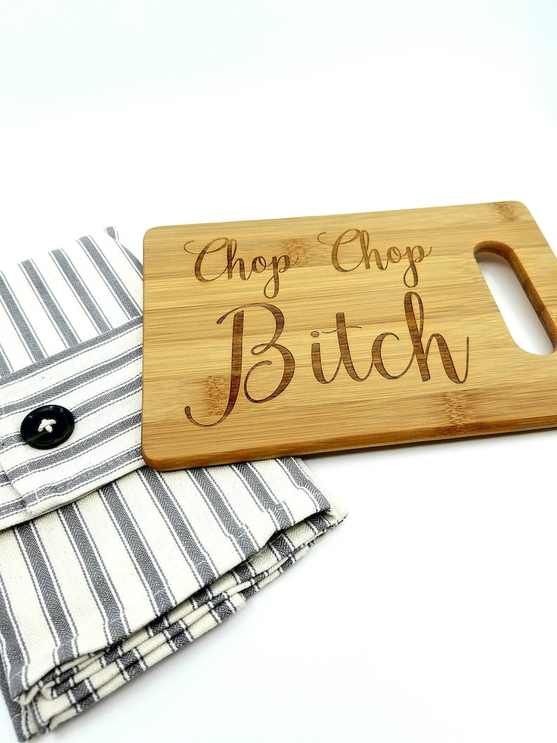 🎁Chop Chop Bitch - Funny Cutting Board🤣