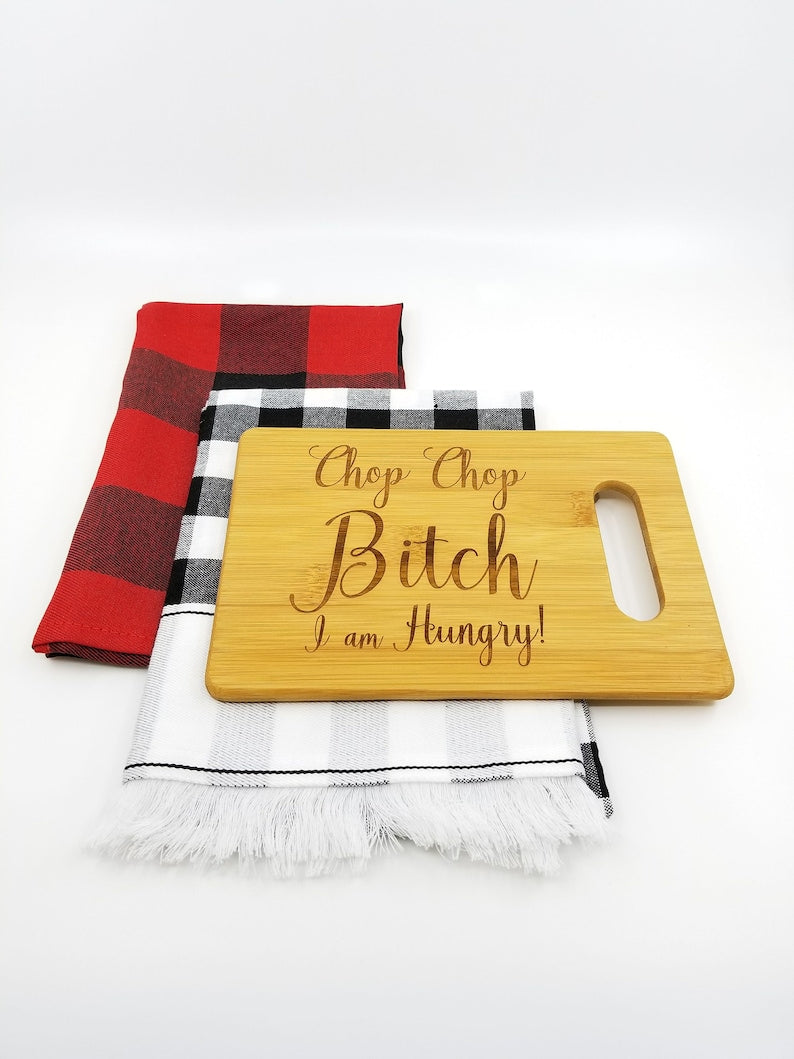 🎁Chop Chop Bitch - Funny Cutting Board🤣
