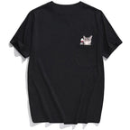 Hidden Middle Finger Signed Funny Cat Printed T-Shirt（Buy 2 Free Shipping）