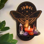 🕯️Fantasy Wooden Candle Holder